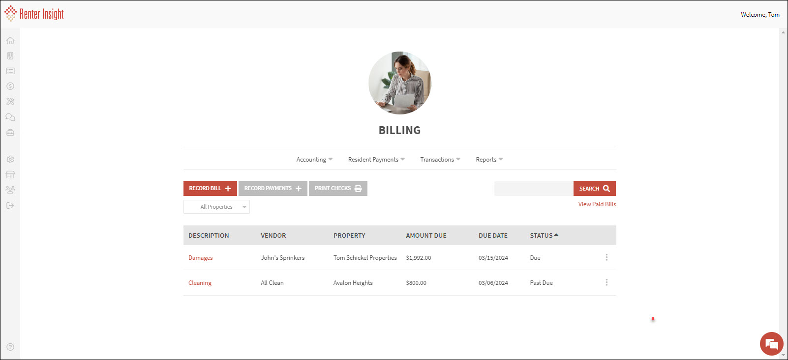 Product Updates- Billing & Check Printing