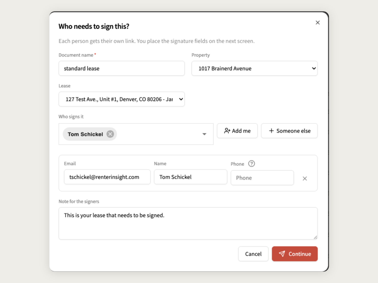 Document eSign