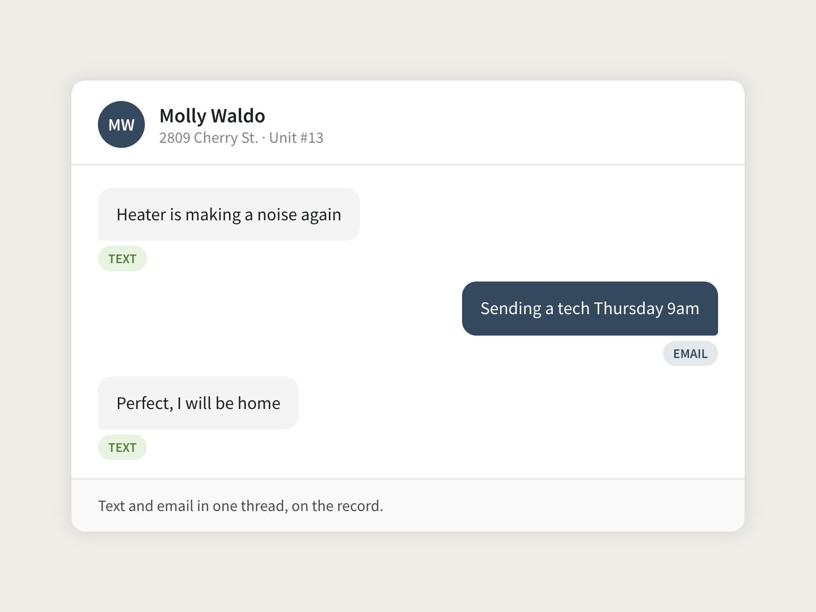 Communication Platform - Text, Email & Chat