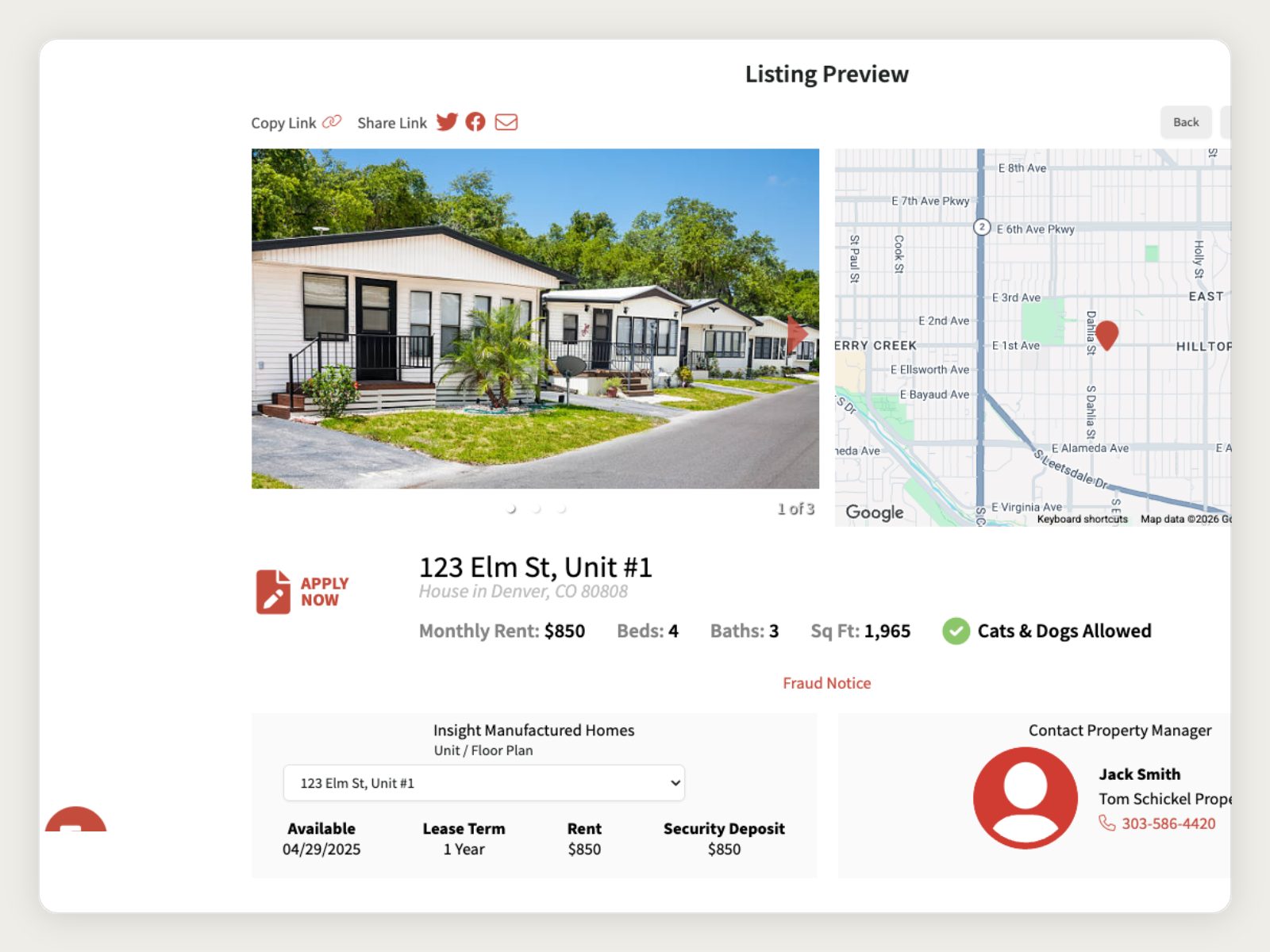 Property Listings